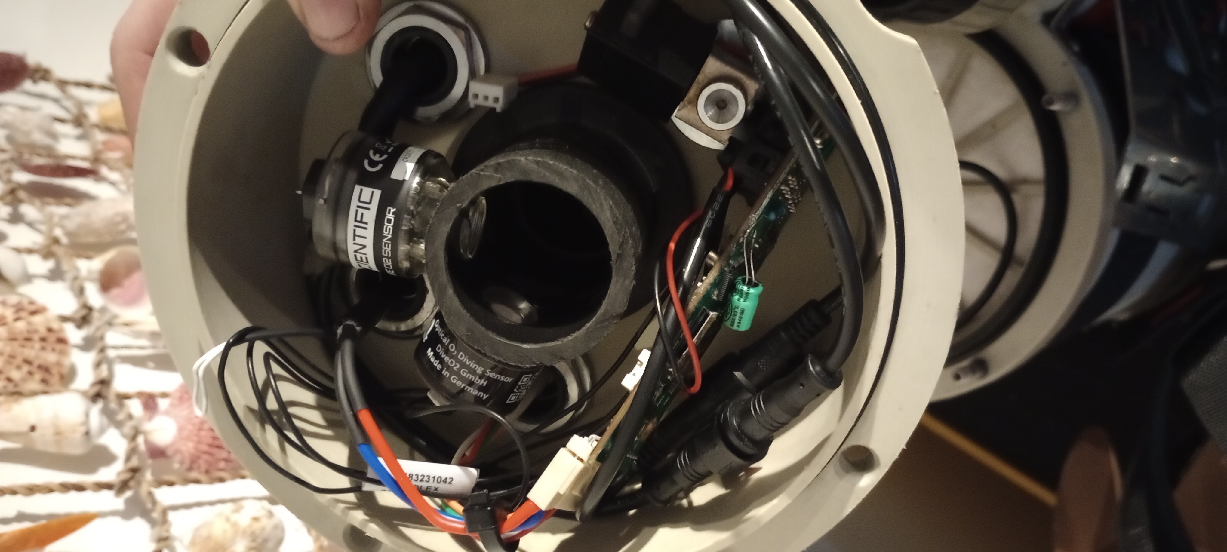 Inspiration CCR Head with DiveCAN board installed